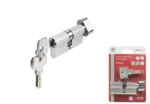 Ruột khoá 1 đầu chìa 1 đầu vặn Häfele 71mm 489.56.004