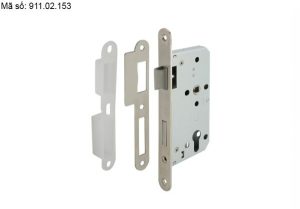 Thân khóa Hafele cho cửa phòng Inox mờ 911.02.153