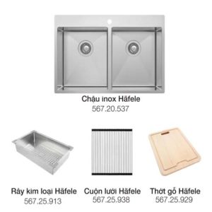 BỘ CHẬU BẾP HAFELE 567.20.577