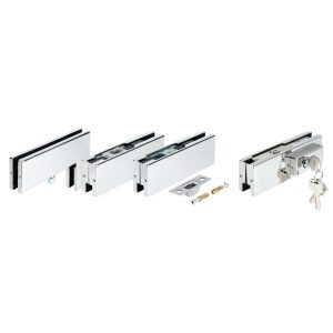 Bộ Bas Kẹp Kính-Kính Hafele 489.81.100