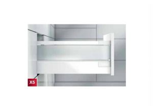 Ray hộp Blum Tandembox X5 màu xám 50kg 551.23.254