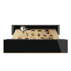 Khay Phụ Kiện Rượu, Cao 15 Cm, Dolce Stil Novo, Màu Hoàn Thiện: Đen & Đồng Hafele Cps615Nr 536.54.999