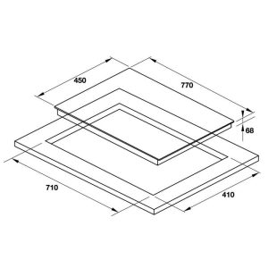 Tủ Lạnh, Cửa Đơn, Độc Lập, Cửa Mở Phải, Màu Đỏ Hafele, 50’S Style Fab28Rrd3 536.14.237