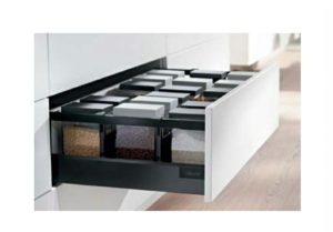 Ray hộp Blum Tandembox X3 Màu đen 30kg 551.23.302