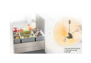 Bộ SERVO DRIVE uno lắp ở đáy tủ 554.99.092