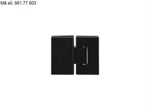 Bản lề Kính – Kính 180 độ màu đen Hafele 981.77.903