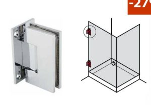 Bản lề kính – tường 90 độ Hafele 981.00.502