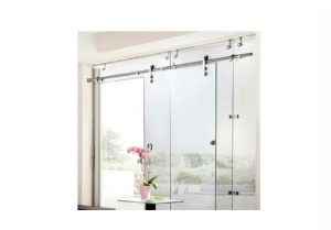 Bát treo ray gắn kính Hafele 981.71.180