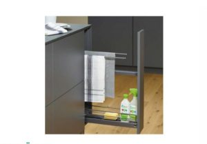 Bộ phụ kiện gia vị Kesseböhmer màu đen 150mm 549.24.633