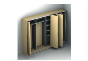 Bộ phụ kiện cho 2 cặp cửa Hafele 409.61.000