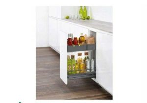 Bộ rổ kéo cho tủ rộng 300mm 545.11.962 màu đen