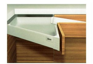 Ngăn kéo góc CC.X1 intivo màu đen 553.86.418