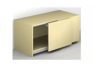 Cửa trượt bằng mặt cho tủ rộng 2800 mm Hafele 406.11.209