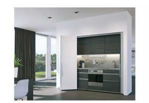 Cửa trượt xoay lắp bên trái (lọt lòng/trùm ngoài) cao 1250 – 1850 mm Hafele 408.31.008