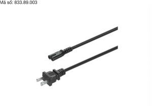 Dây cắm nguồn chuẩn US 2 mét 833.89.003
