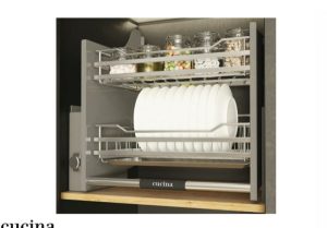 Giá bát đĩa nâng hạ Cucina – lưới tròn 700mm Inox 304 504.76.005