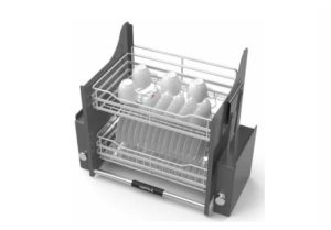 Giá bát nâng hạ Hafele dạng lưới dẹt 900mm 504.76.023