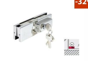 Kẹp khóa sàn Inox bóng DIY 489.81.031