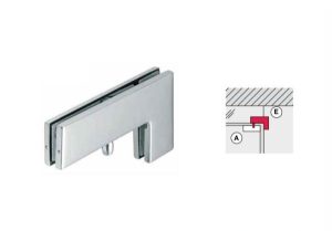 Kẹp L màu inox mờ DIY 489.81.040