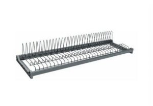 Khay úp chén dĩa 450mm màu đen Häfele 544.01.304