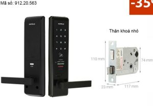 Khóa điện tử Hafele EL7200-TC 912.05.714 – Thân khóa nhỏ