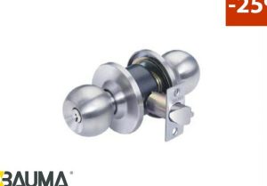 Khoá tay nắm tròn cửa phòng BAUMA 911.83.922
