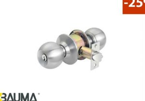 Khoá tay nắm tròn cửa phòng BAUMA 911.83.920