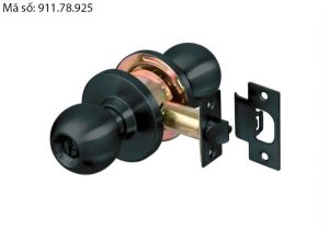 Khóa tay tròn Hafele màu đen mờ 911.78.925