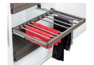 Móc treo quần Häfele 800mm màu trắng 807.95.823