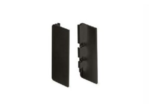 Nắp che – Tay nắm Gola chữ C màu xám đen Hafele 126.36.783