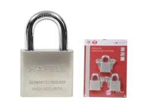 Khóa treo super 60mm – 3 bộ khóa Häfele 482.01.947
