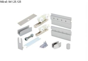 Bộ phụ kiện cửa lùa kính Hafele 12mm 120kg 941.25.125