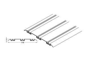 Ray ba trượt dưới dài 6m Hafele 403.66.930