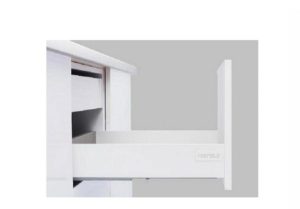 Ray hộp Alto-S nhấn mở màu trắng mờ chiều cao 80mm Hafele 552.36.735