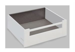 Ray hộp Hafele S6 chức năng giảm chấn màu trắng 552.55.708