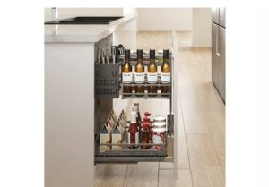 Rổ kéo để chai lọ OMERO MULTI Hafele 350mm 595.00.804