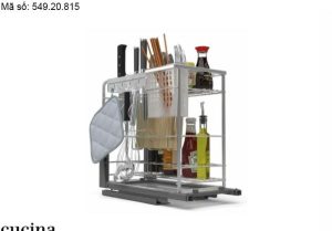 Rổ kéo để dao thớt Cucina 400mm Sơn phủ nano 549.20.815
