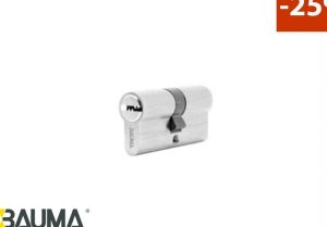 Ruột khoá 2 đầu chìa 70mm BAUMA 916.87.825