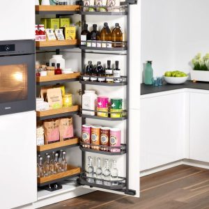 Bộ Kệ Đựng Thực Phẩm Tandem Pantry, Màu Đen Anthracite 545.93.436
