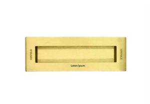 DIY Tay nắm âm 150x51mm – Màu đồng bóng PVD Hafele 489.72.142