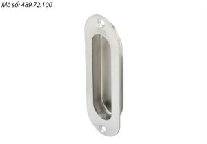 Tay nắm âm màu inox Häfele DIY 489.72.100