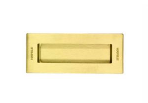 DIY Tay nắm âm 125x51mm – Màu đồng bóng PVD Hafele 489.72.141