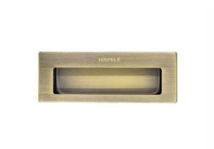 DIY Tay nắm âm 115x42mm – Màu đồng rêu Hafele 489.72.144