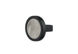 Tay nắm tủ Hafele màu đen mờ 32mm 106.70.180