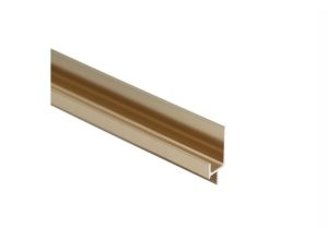 Tay nắm dạng thanh nhôm mạ màu champagne Hafele 126.22.803