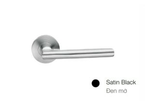 Tay nắm gạt có nắp che màu đên mờ Inox 304 Hafele 903.99.789