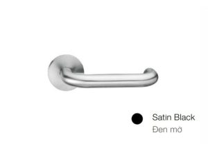 Tay nắm gạt có nắp che màu đen mờ Inox 304 Hafele 903.99.785