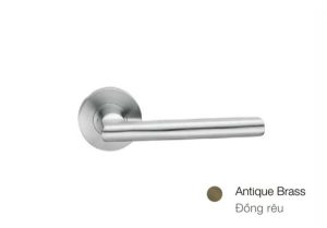 Tay nắm gạt có nắp che màu đồng rêu Inox 304 Hafele 903.99.788