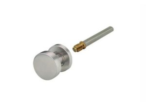 Tay nắm gạt tròn có nắp che Inox 304 Hafele 903.70.126