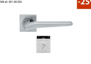 Tay nắm gạt Hafele PRESO cho cửa vệ sinh 901.98.054